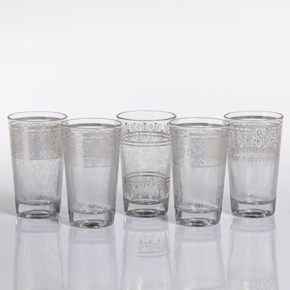 Barclay Butera Casablanca Glass Tealight Holders - Silver, ZX-Zodax - Design Home Associates, Putti Fine Furnishings