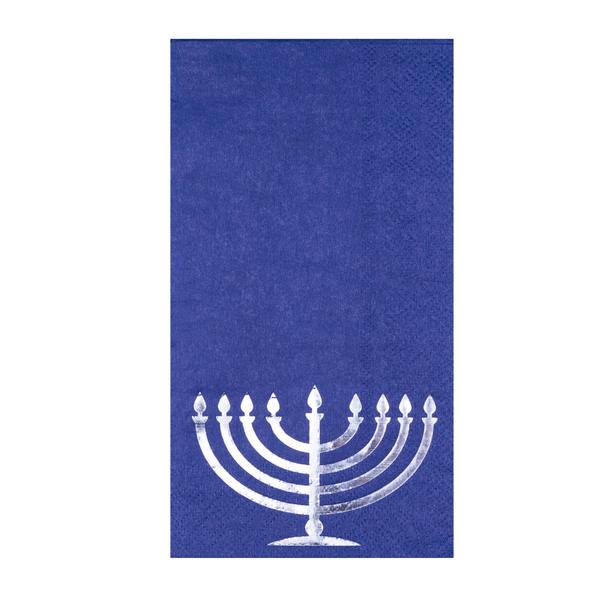 Menorah Paper Guest Napkins | Putti Hanukkah Celebrations