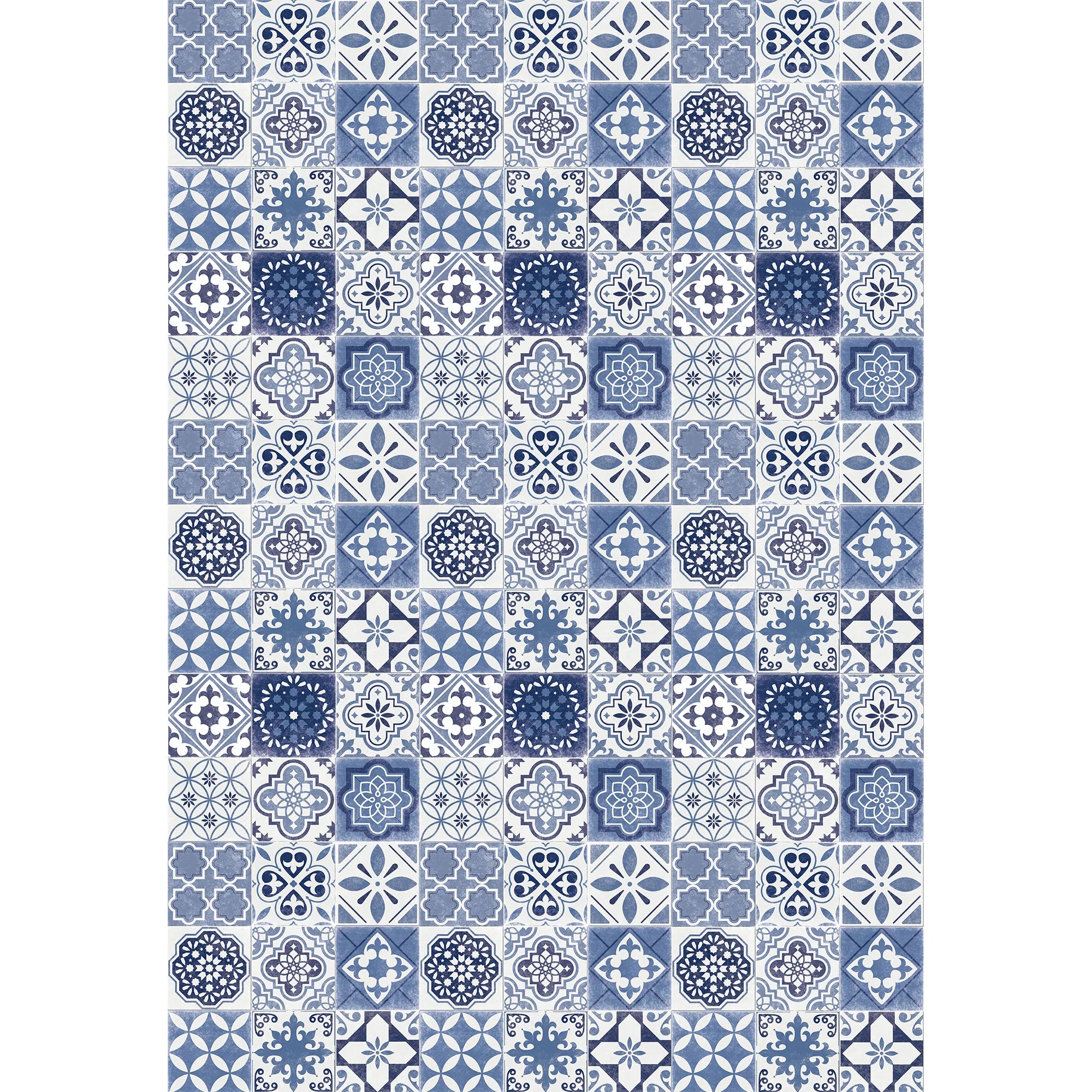 Antiquity Ceramics Blue Colored Vinyl Floor Mat