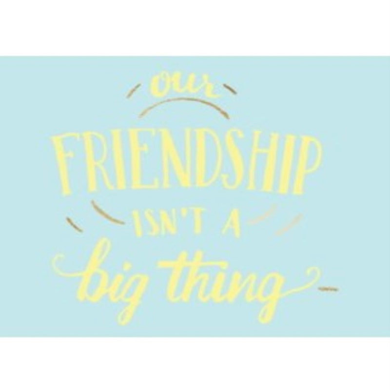 Graphique de France "Big Thing" Friendship Greeting Card | Putti