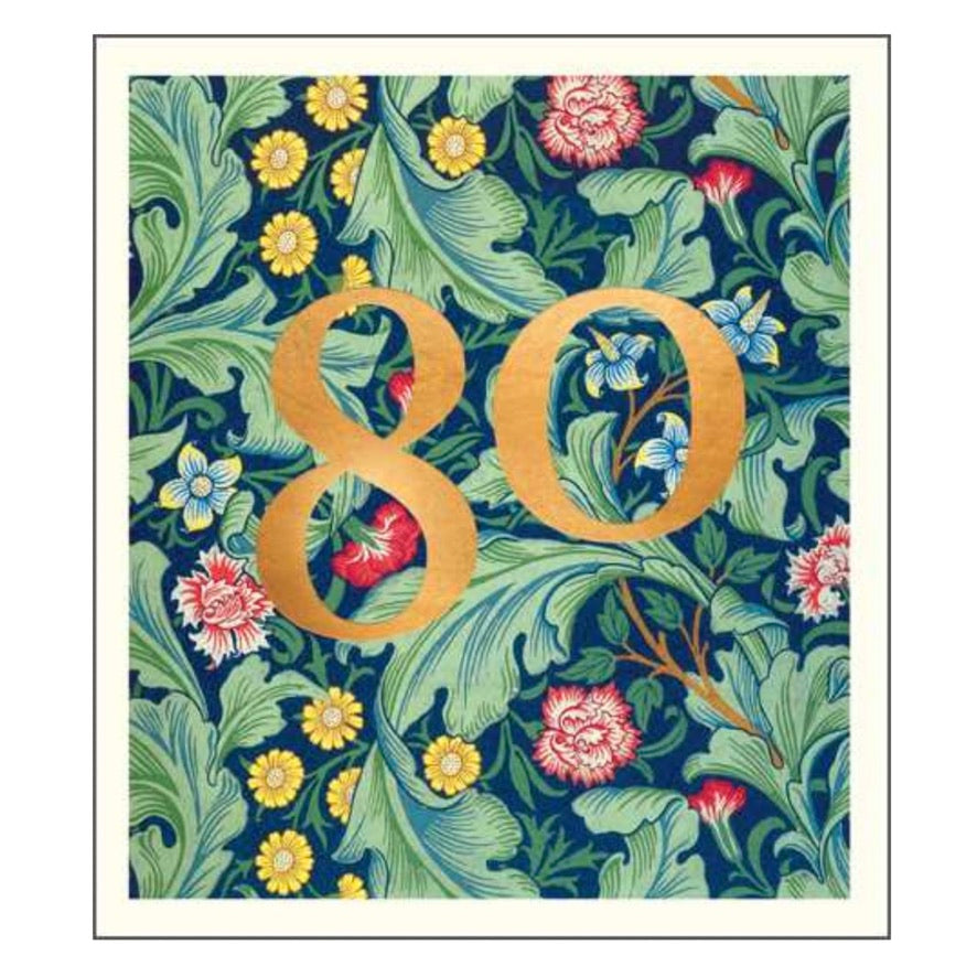 80 William Morris Print Greeting Card