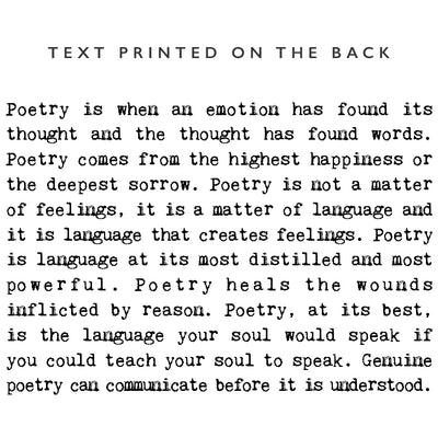 'Poetry Lover' Gift Boxed Mug | Putti Fine Furnishings Canada