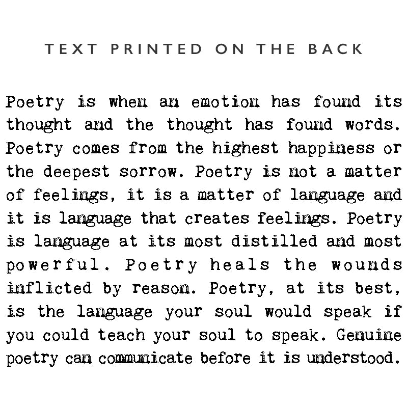 'Poetry Lover' Gift Boxed Mug | Putti Fine Furnishings Canada