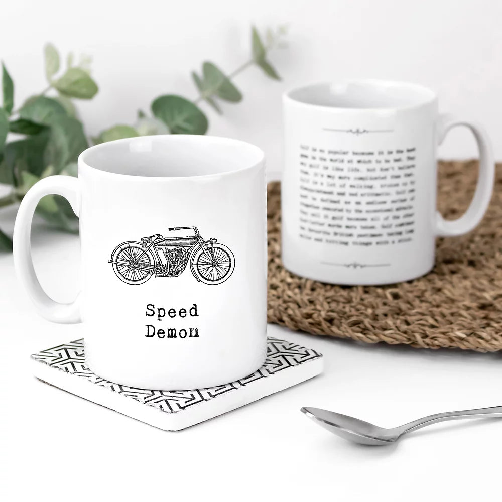 Coulson Macleod 'Speed Demon' Gift Boxed Mug | Putti Fine Furnishings Canada