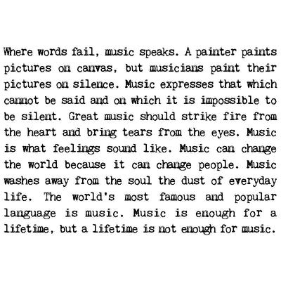 Coulson Macleod Music Lover Foiled Birthday Card | Putti Fine Furnishings Canada