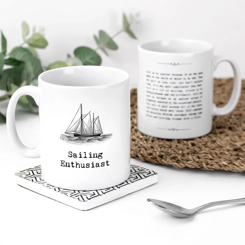 Coulson Macleod 'Sailing Enthusiast' Gift Boxed Mug | Putti Fine Furnishings Canada