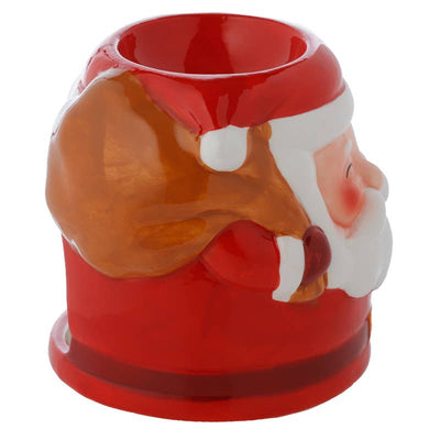 Santa Shaped Christmas Holidays Ceramic Oil Burner