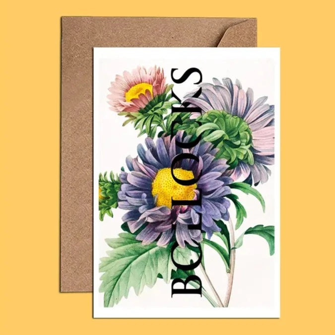 "Bollocks" Rude Posh Card