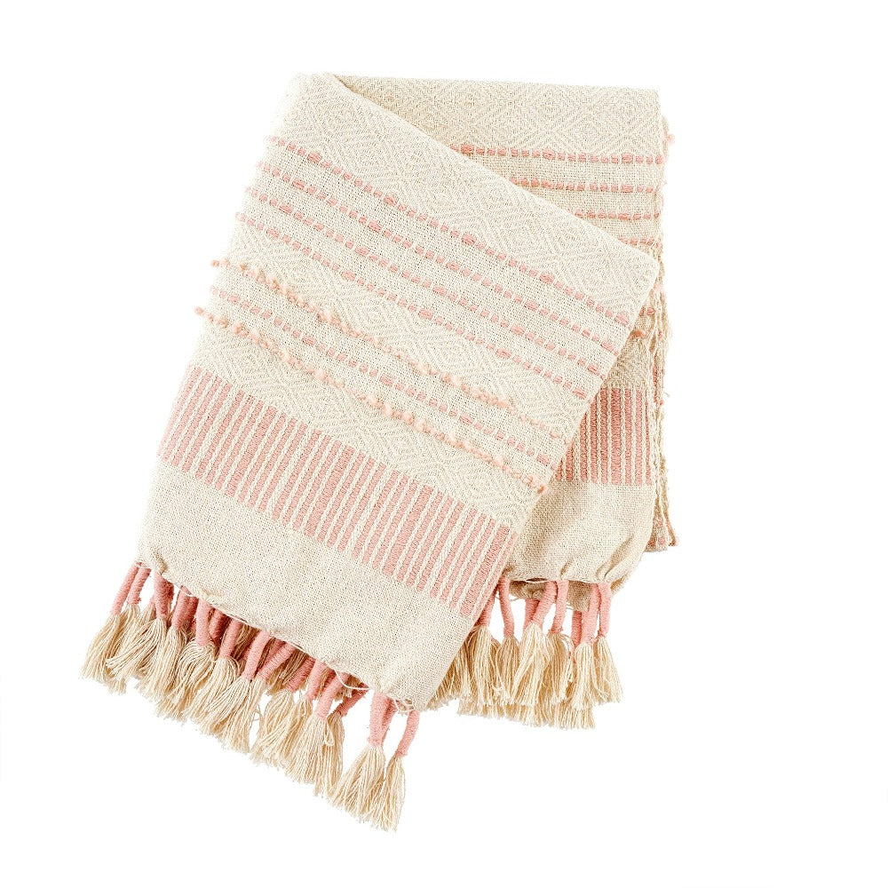 Beach House Throw - Rose