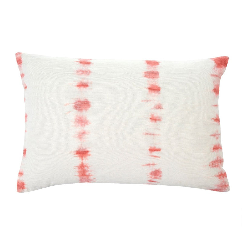 Coral Shibori Rectangular Pillow | Putti Fine Furnishings Canada