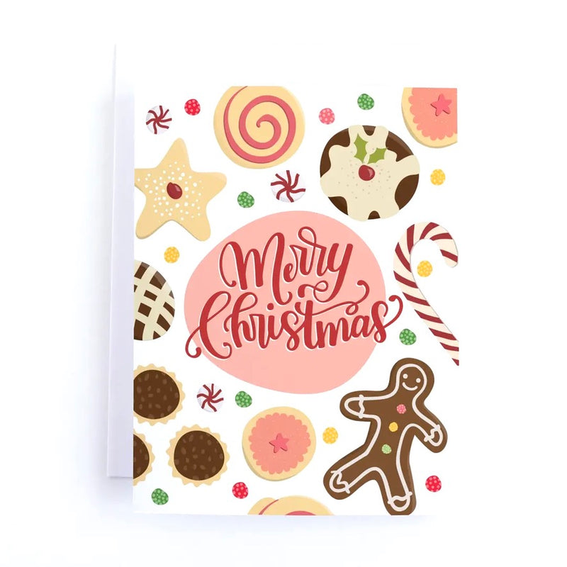 "Merry Christmas" Cookies Boxed Cards | Putti Christmas Celebrations