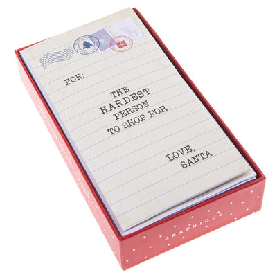 "The Hardest Person to Shop For" Money Wallet Greeting Cards Boxed