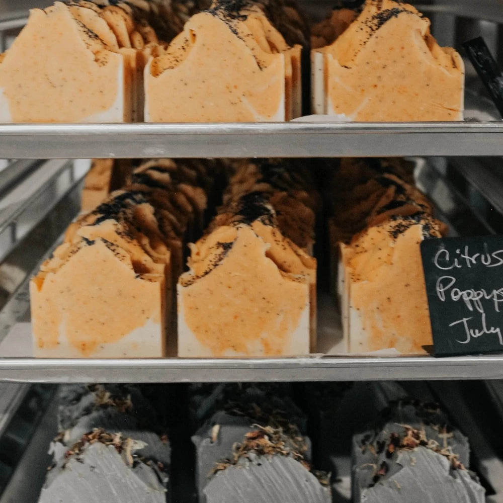 Soak Bath Co. Citrus Poppyseed Handmade Soap | Putti Fine Furnishings