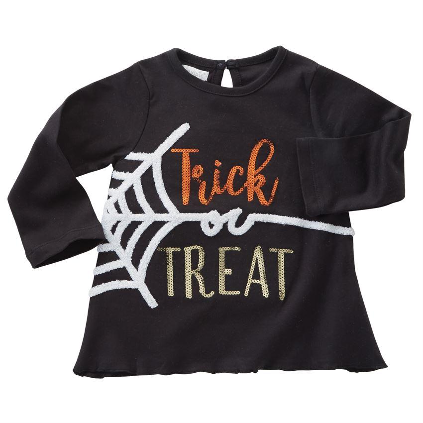  Mud Pie "Trick or Treat" Halloween Tunic, TC-Two's Company, Putti Fine Furnishings