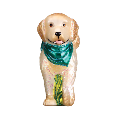 Old World Christmas Doodle Dog Glass Ornament -  Christmas Decorations - Old World Christmas - Putti Fine Furnishings Toronto Canada - 3