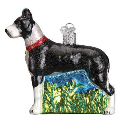 Old World Christmas Great Dane Christmas Dog Ornament, OWC-Old World Christmas, Putti Fine Furnishings