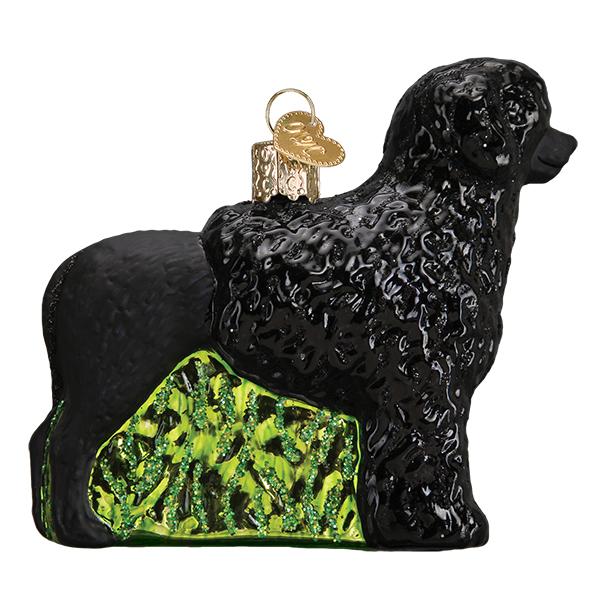 Old World Christmas Portuguese Water Dog Ornament | Putti Christmas Decorations