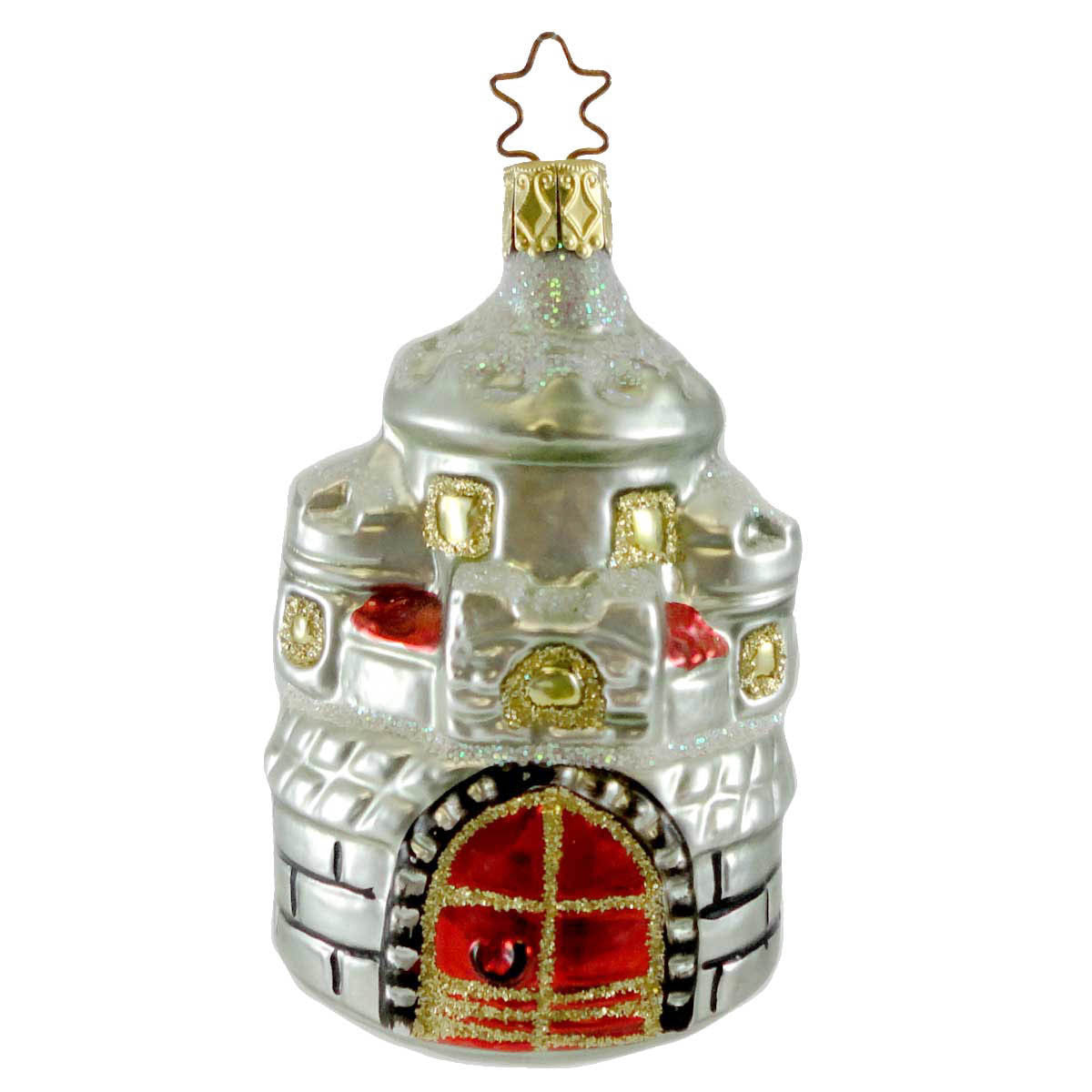 Old World Christmas Castle Glass Ornament -  Christmas Decorations - OWC-Old World Christmas - Putti Fine Furnishings Toronto Canada