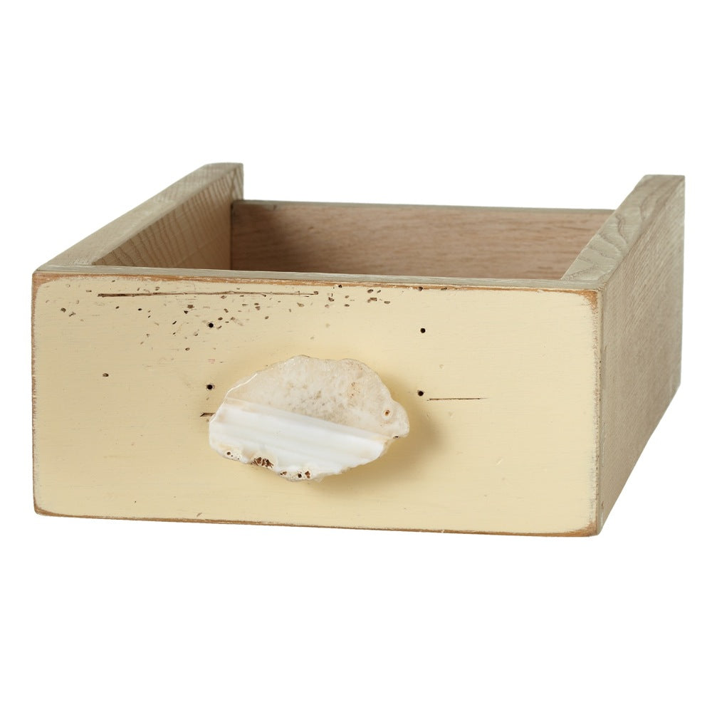 White Agate Knob