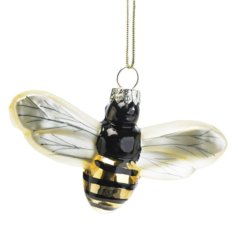 Bee Glass Ornament