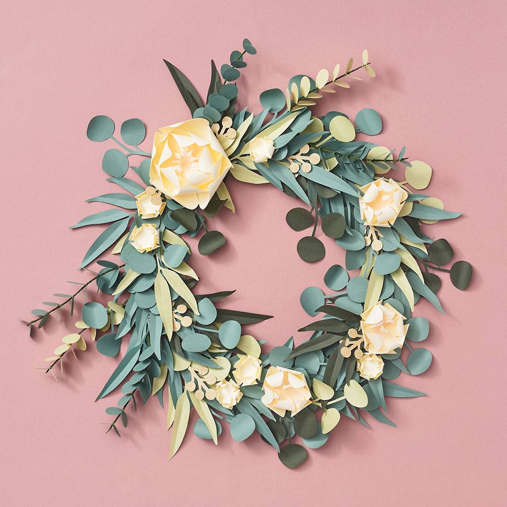 Eucalyptus Greenery Wreath DIY Craft Kit  | Putti Fine Furnishings
