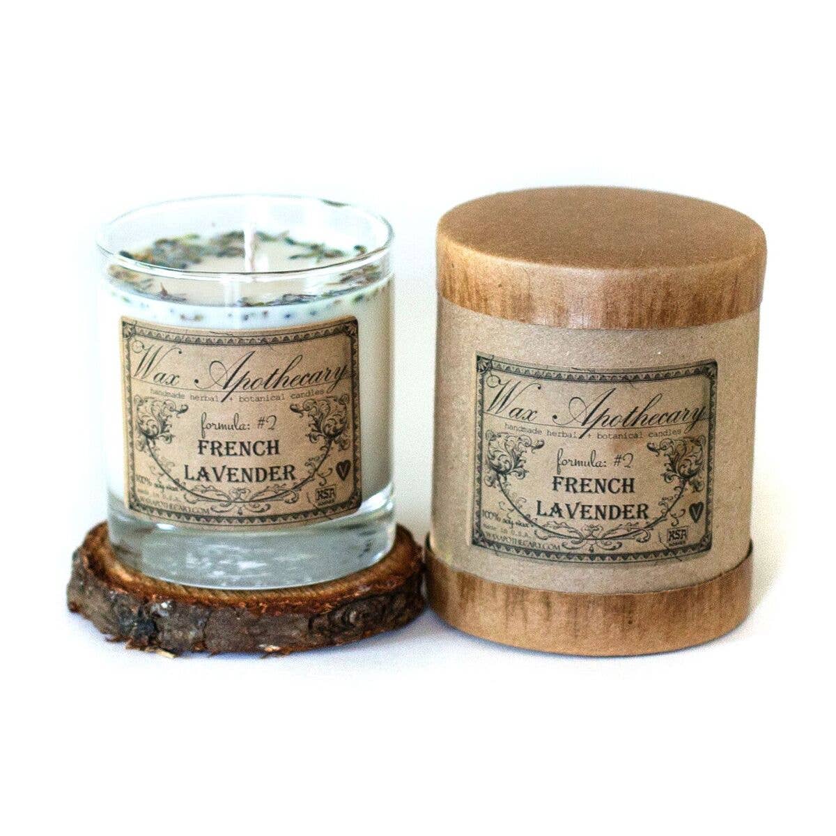 Wax Apothecary Botanical Candle - French Lavender