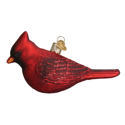Old World Christmas Northern Cardinal Glass Ornament