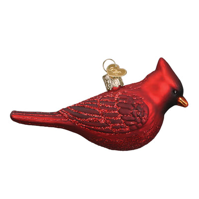 Old World Christmas Northern Cardinal Glass Ornament