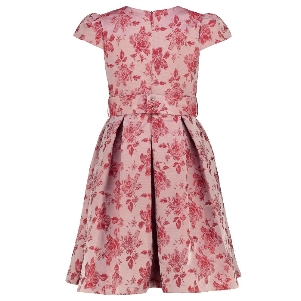 Holly Hastie Charlotte Red Floral Designer Girls Party Dress