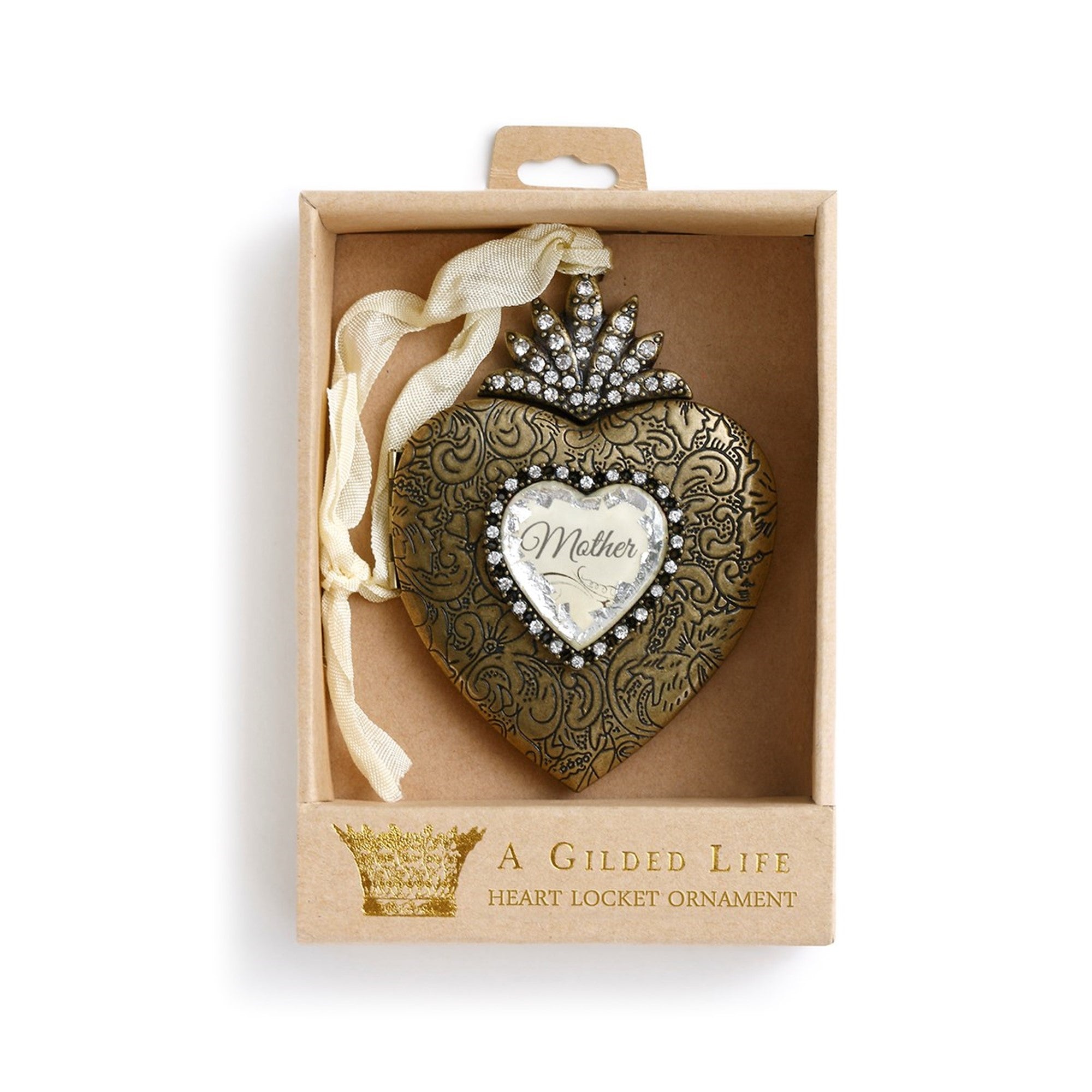 A Gilded Life Mother Heart Locker | Putti Christmas Canada