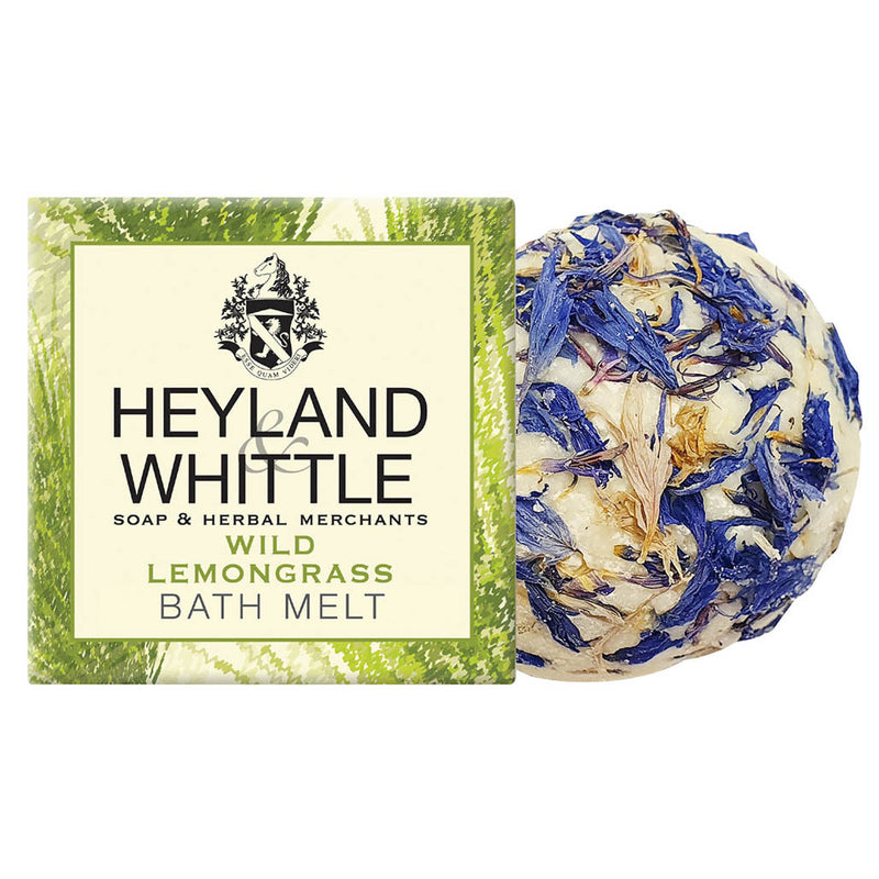 Heyland Whittle Wild Lemongrass Bath Melt | Putti Fine Furnishings 
