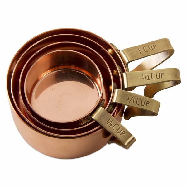 Copper Finish Measuring Cups, CCO-Creative Co-op - Design Home, Putti Fine Furnishings
