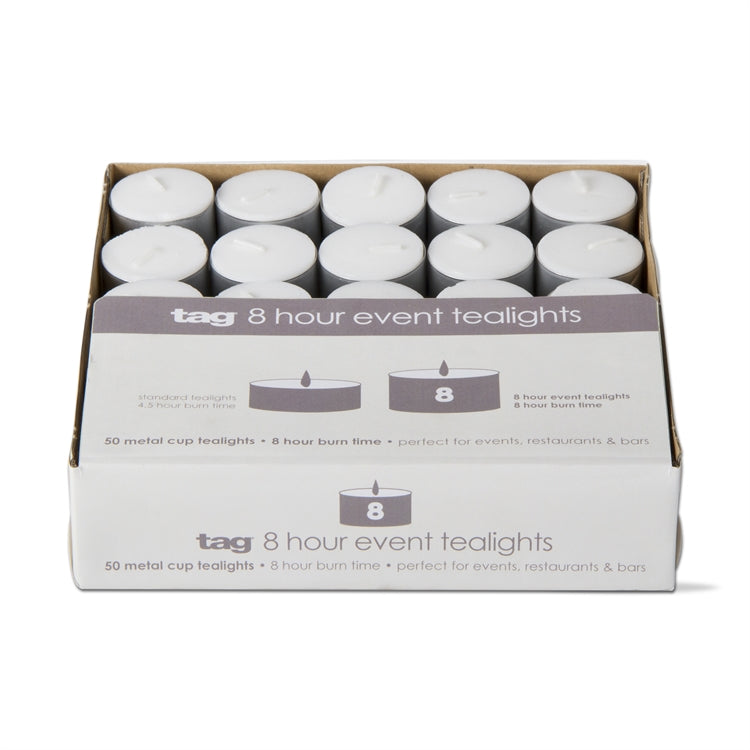 Tealight Candle Set of 50 | Putti Fine Furnishings Canada