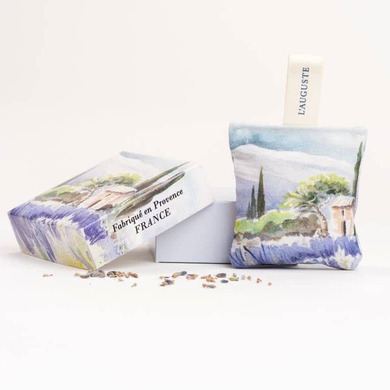 L'Auguste Provence "Cabanon" Lavender Sachet Gift Box | Putti Fine Furnishings 