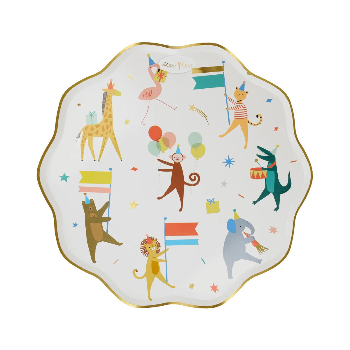 Meri Meri Animal Parade Dinner Plates