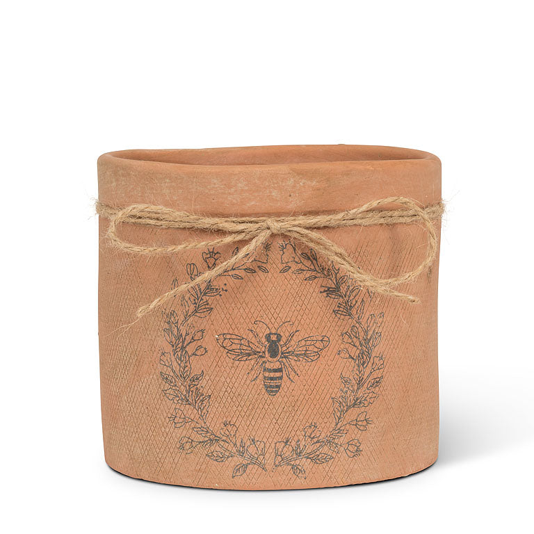Medium Bee in Crest Planter