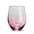 Iridescent Pink Stemless Goblet