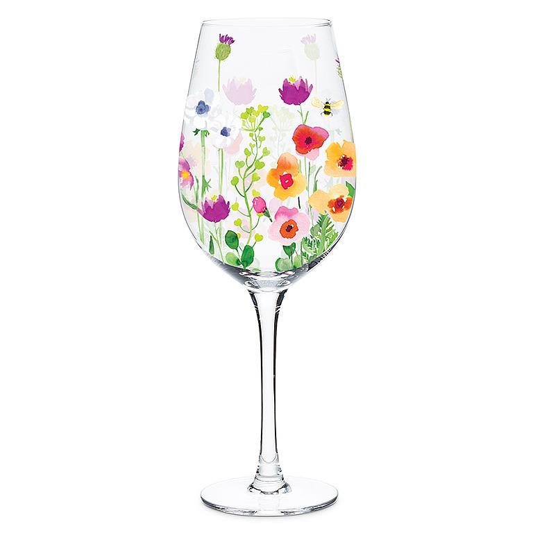 Bee Garden Goblet | Putti Fine Furnishings Canada