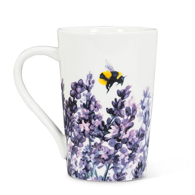 Lavender & Bees Tall Mug | Putti Fine Furnishings