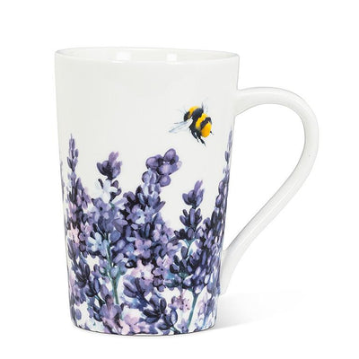 Lavender & Bees Tall Mug | Putti Fine Furnishings