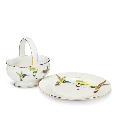 Hummingbird Small Plate | Putti Fine Furnishings