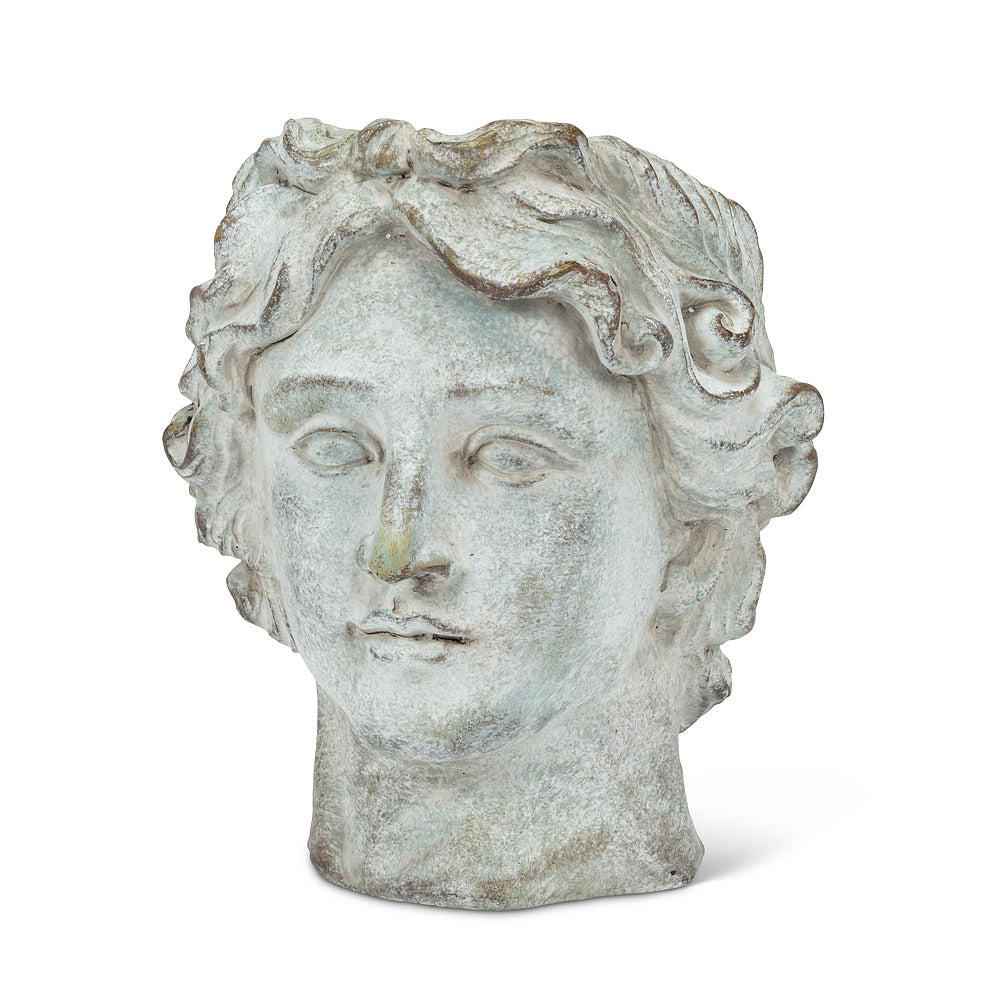 Man Head Planter - Large | Putti Fine Furnishings Canada
