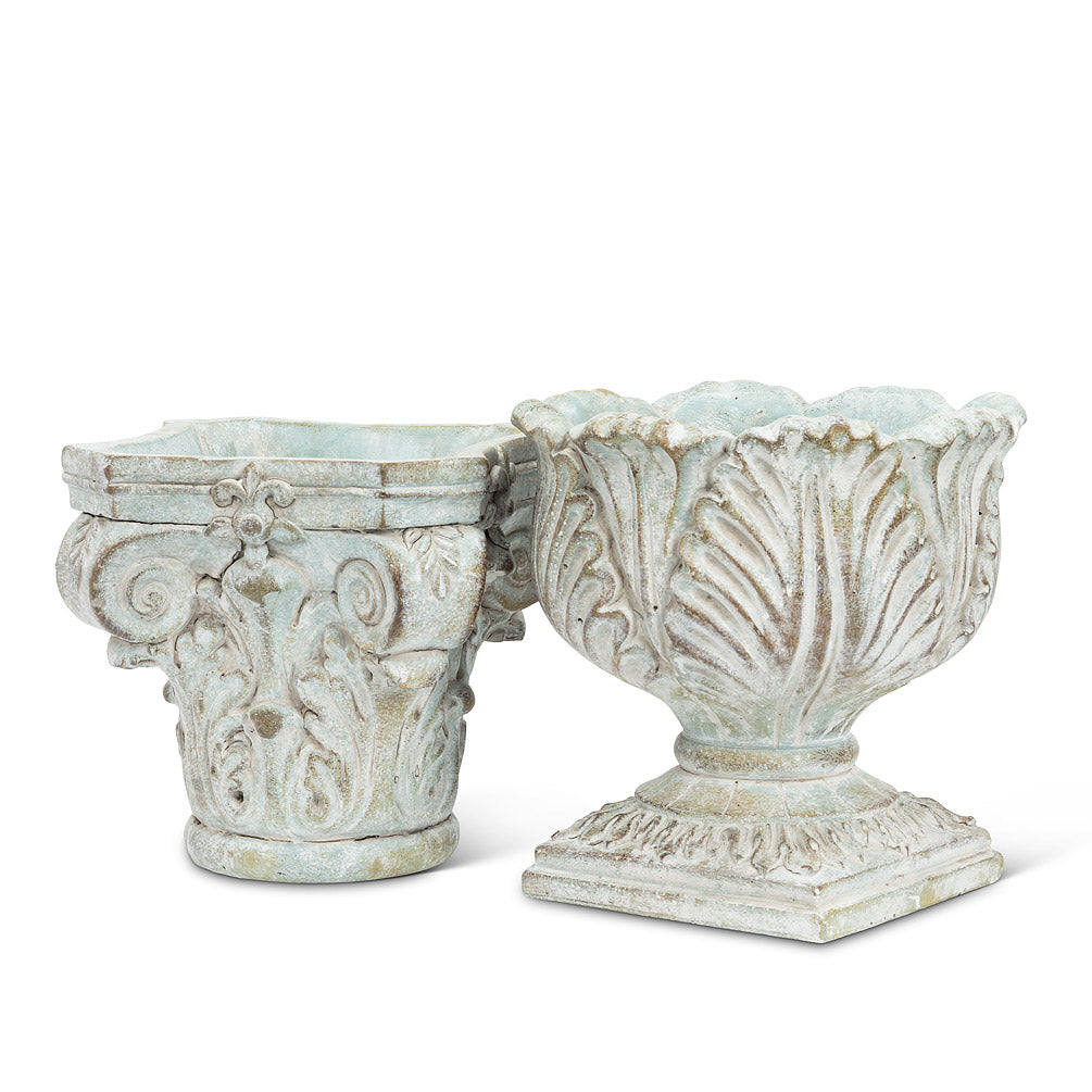 Ornate Pedestal Planter | Putti Fine Furnishings Canada