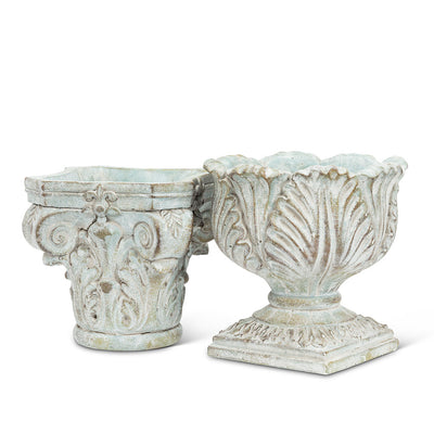Ornate Pedestal Planter | Putti Fine Furnishings Canada