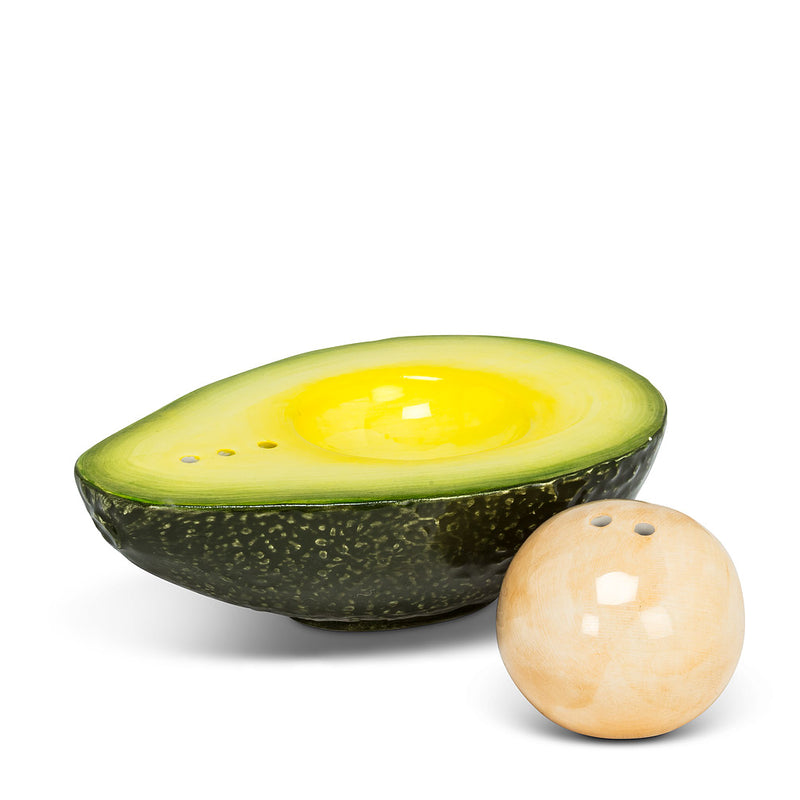 Avocado & Pit Salt & Pepper | Putti Fine Furnishings Canada