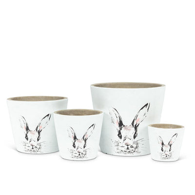 Bunny Head Planter - Small | Putti Fine Furnishings