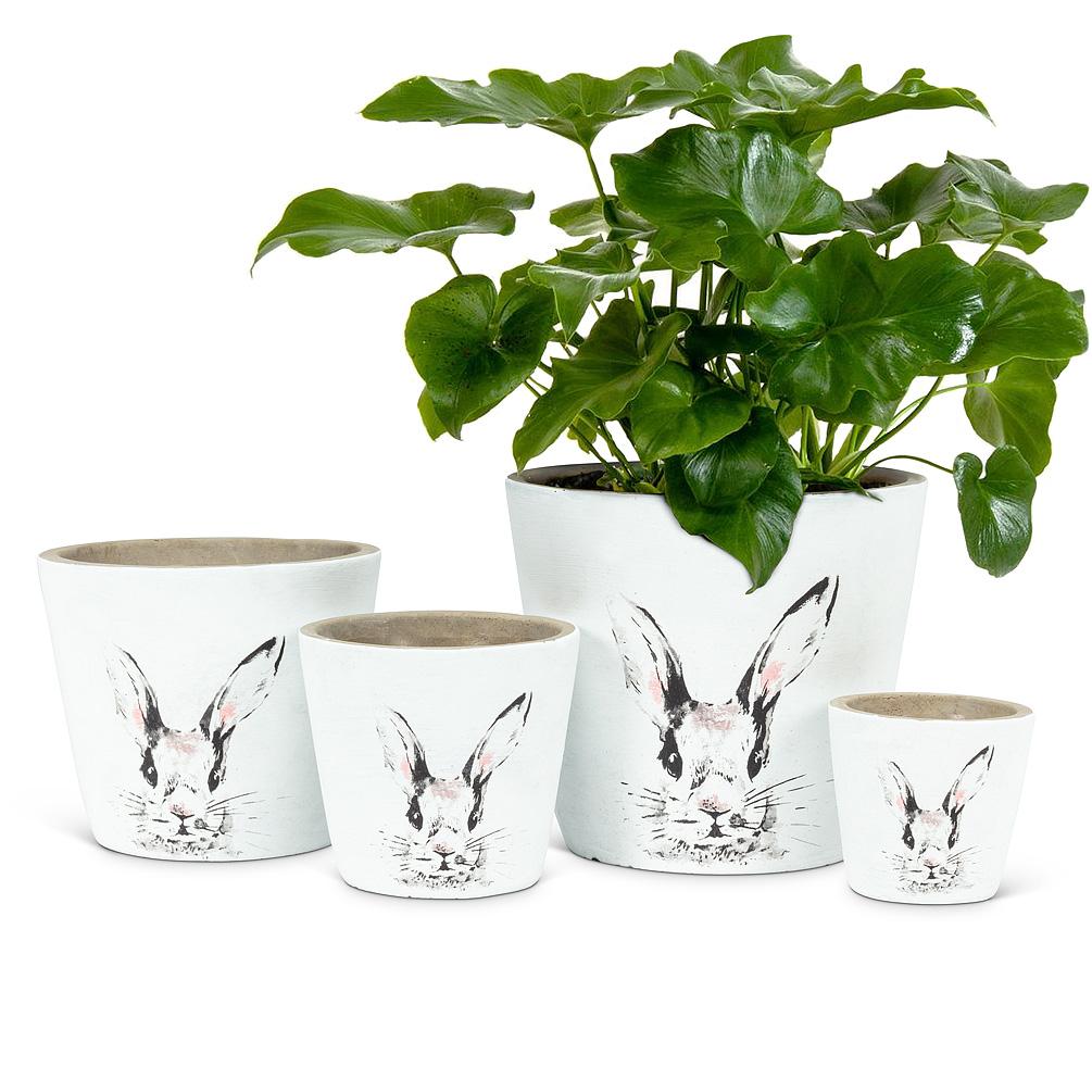 Bunny Head Planter - Small | Putti Fine Furnishings