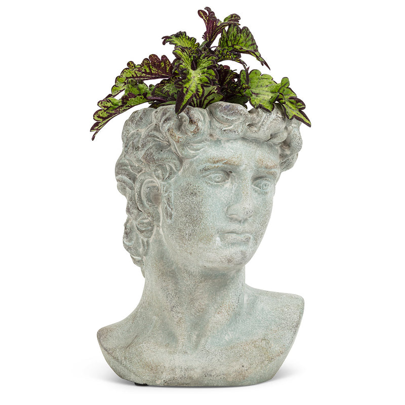 Man Head Planter - Medium | Putti Fine Furnishings Canada
