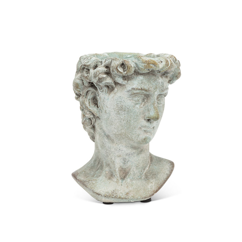 Man Head Planter - Extra Small  | Putti Fine Furnishings Canada