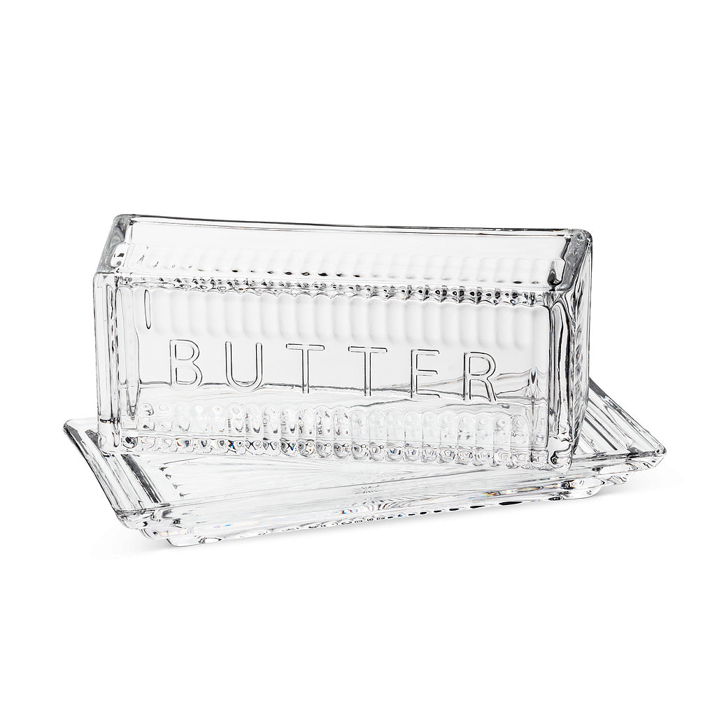 Quarter Pound Butter Dish with Cover, AC-Abbott Collection, Putti Fine Furnishings